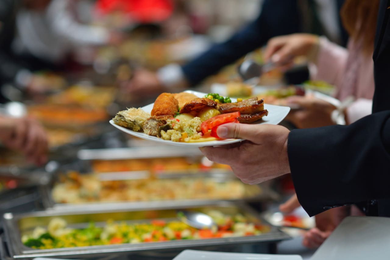 vegan-restaurant-11 Lounasbuffet.